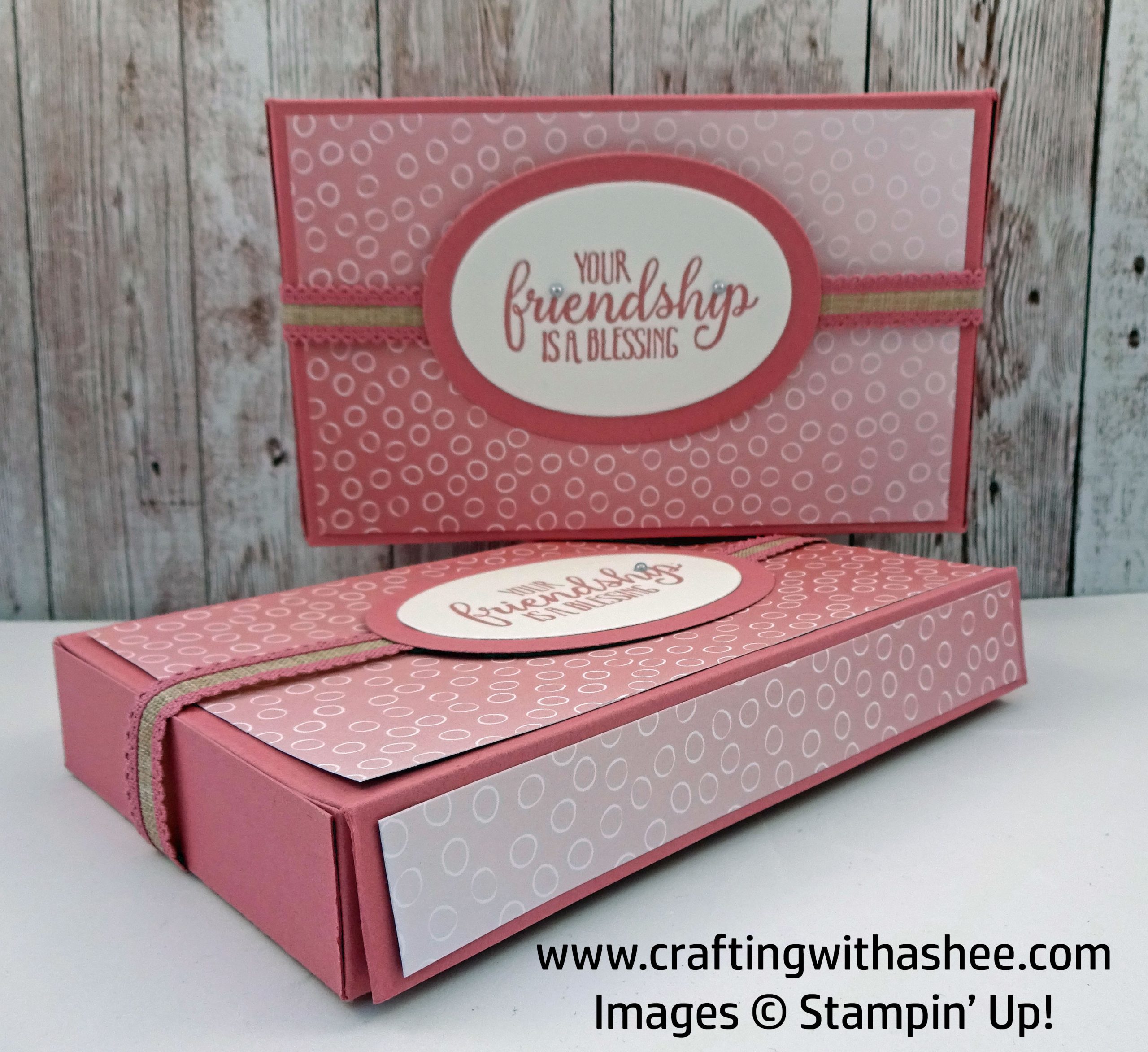 Simple Rococo Rose Magnetic Closure Gift Box – Crafting with Ashee