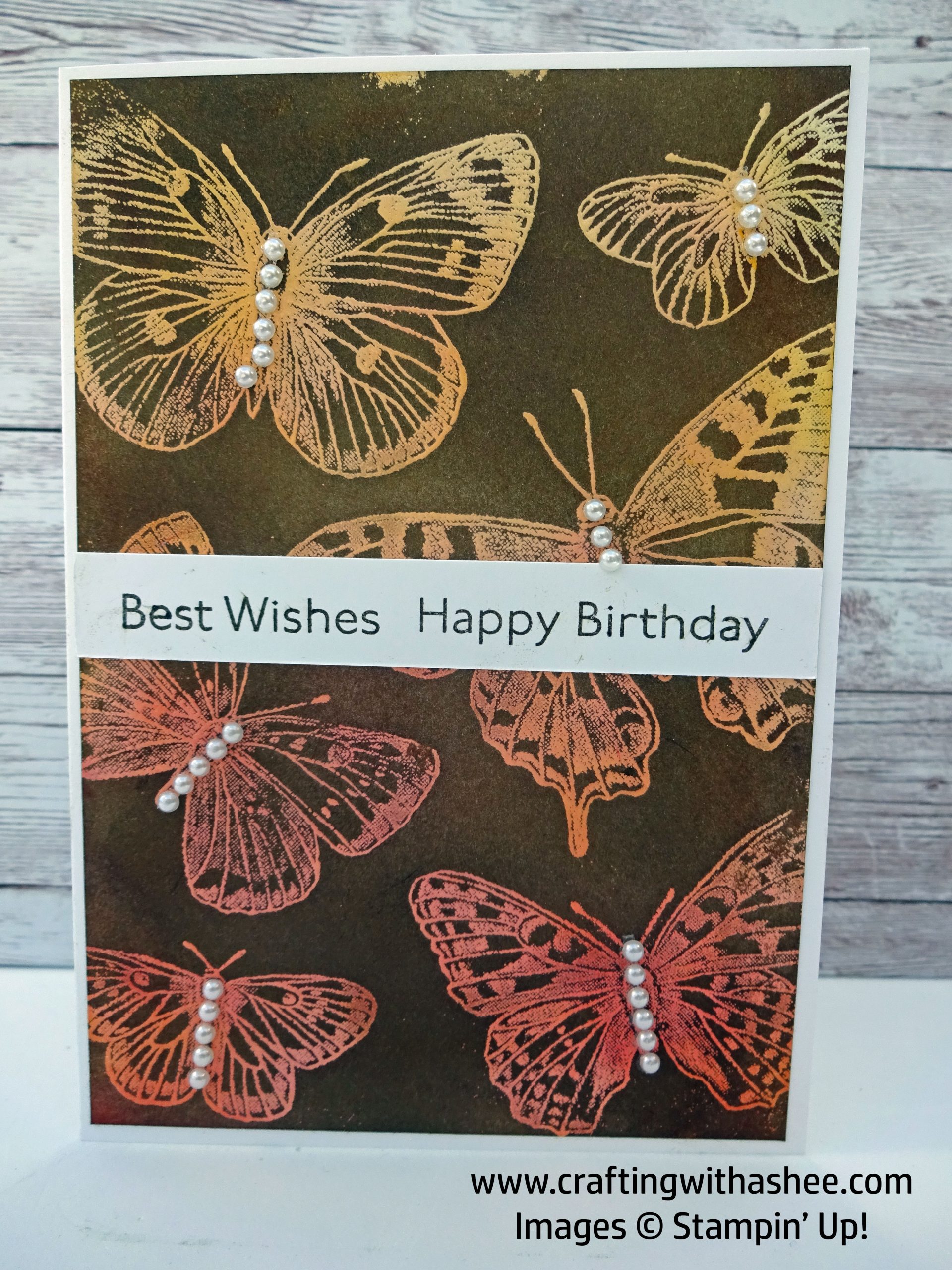 Embossed Resist - How to with Blending Brushes – Crafting with Ashee ...