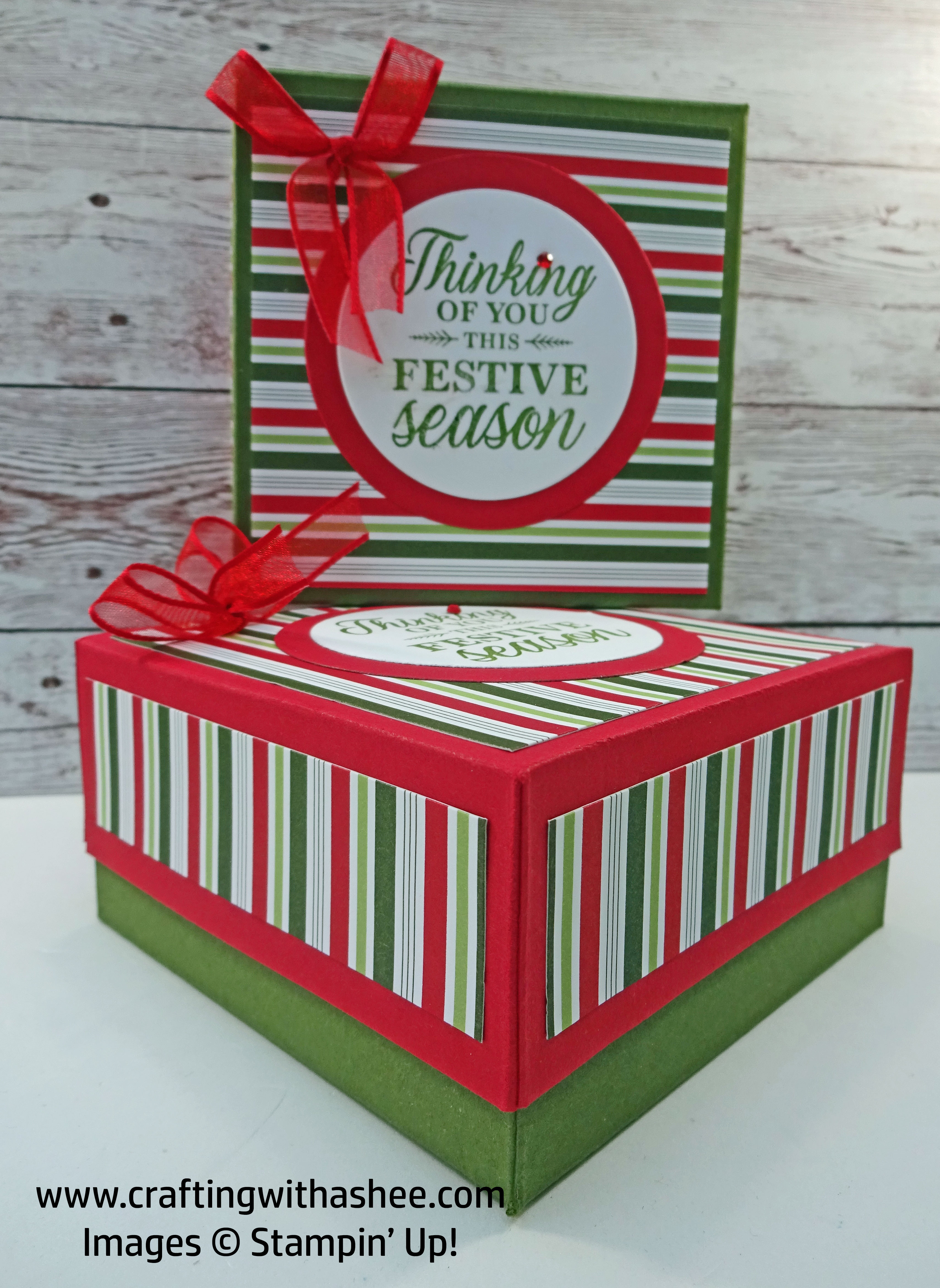 Make a Good Sized Christmas Gift Box – Crafting with Ashee ...