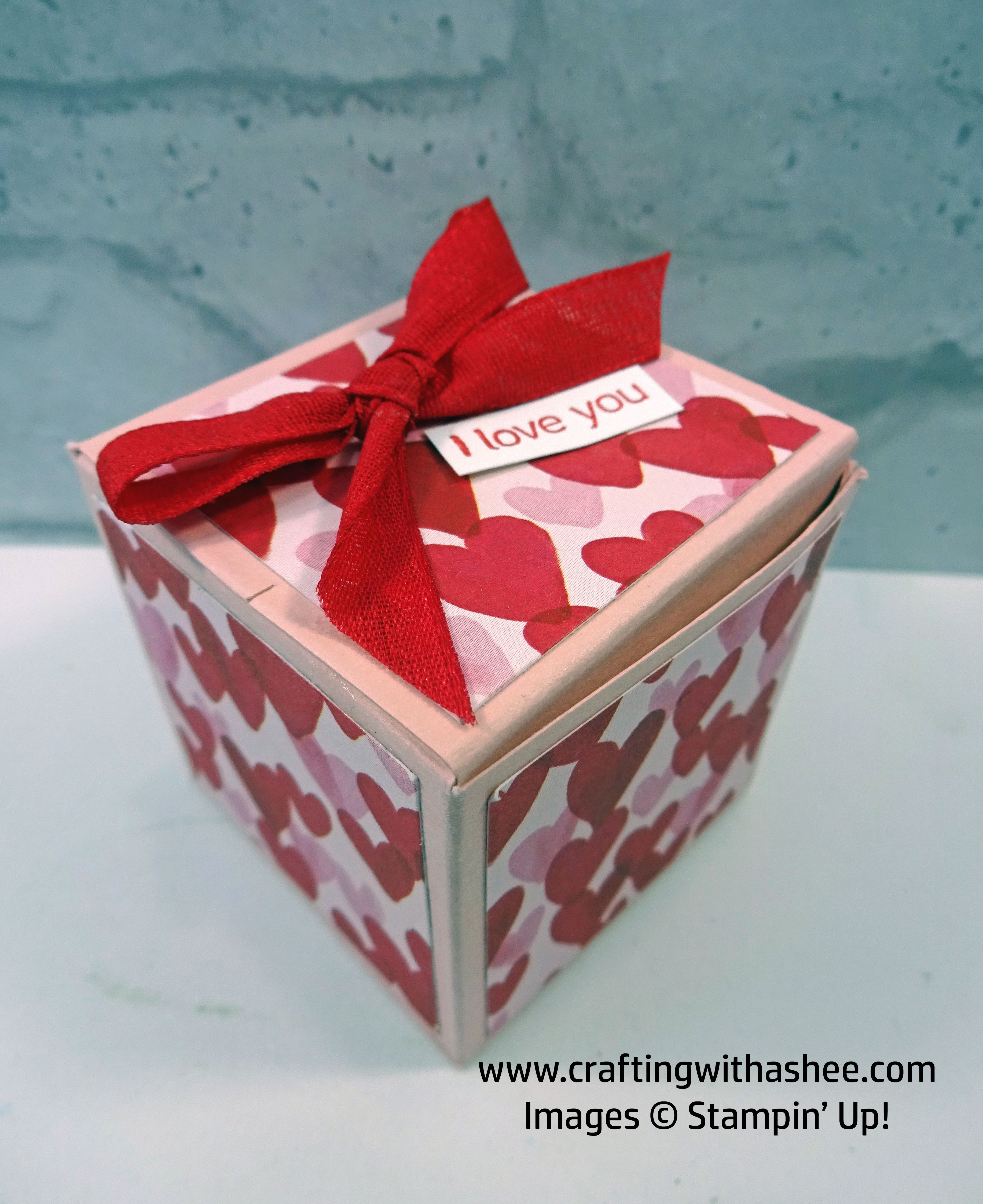 How to Make a Sweet Talk - Fold Flat Gift Box – Crafting with Ashee ...