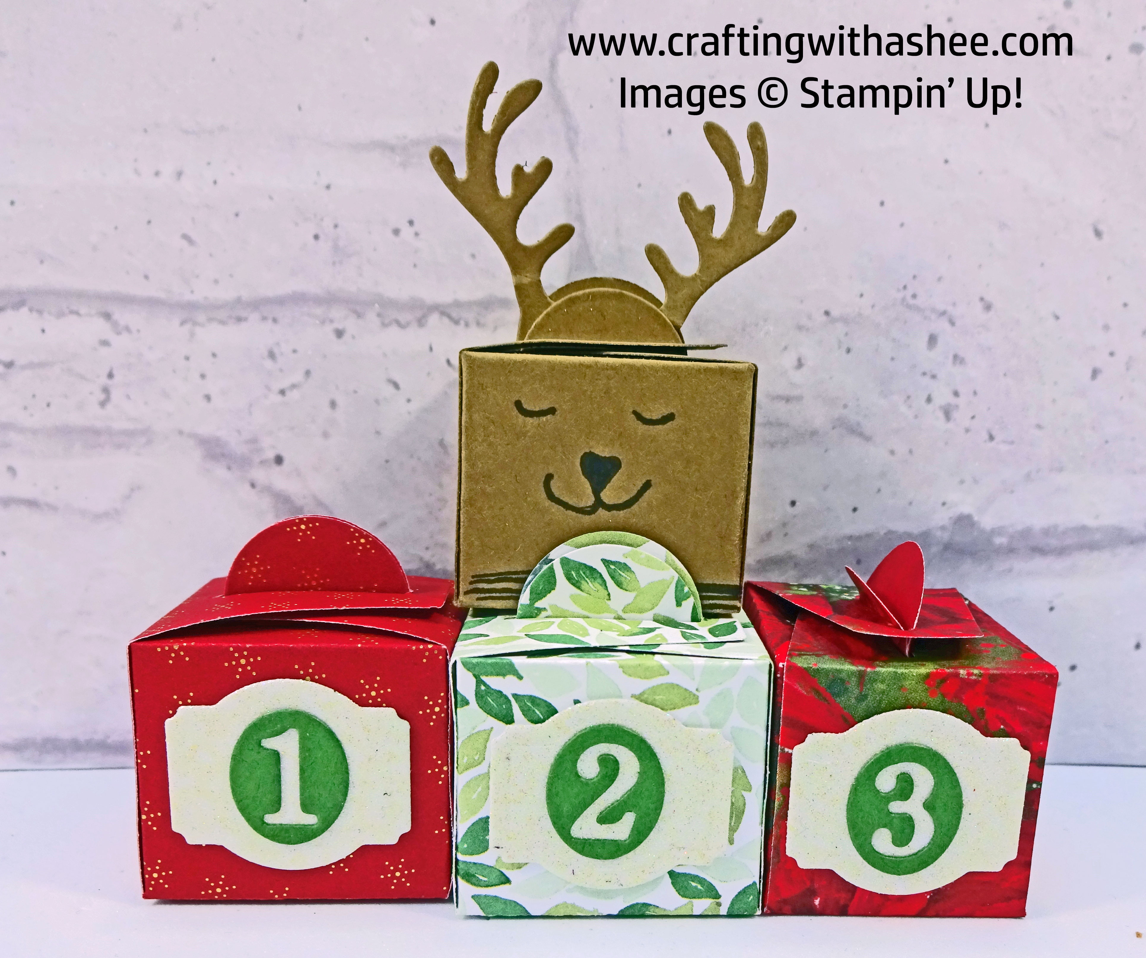 Make an Advent Treat Box – Crafting with Ashee - Independent Stampin ...