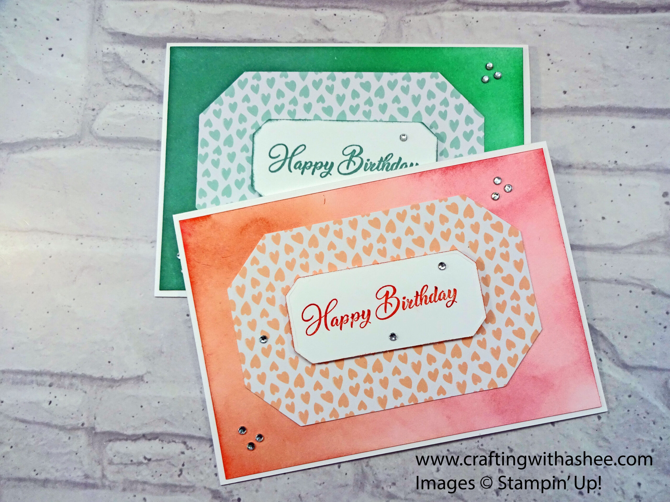 How to Ink Blend Two Colours Together – Crafting with Ashee ...