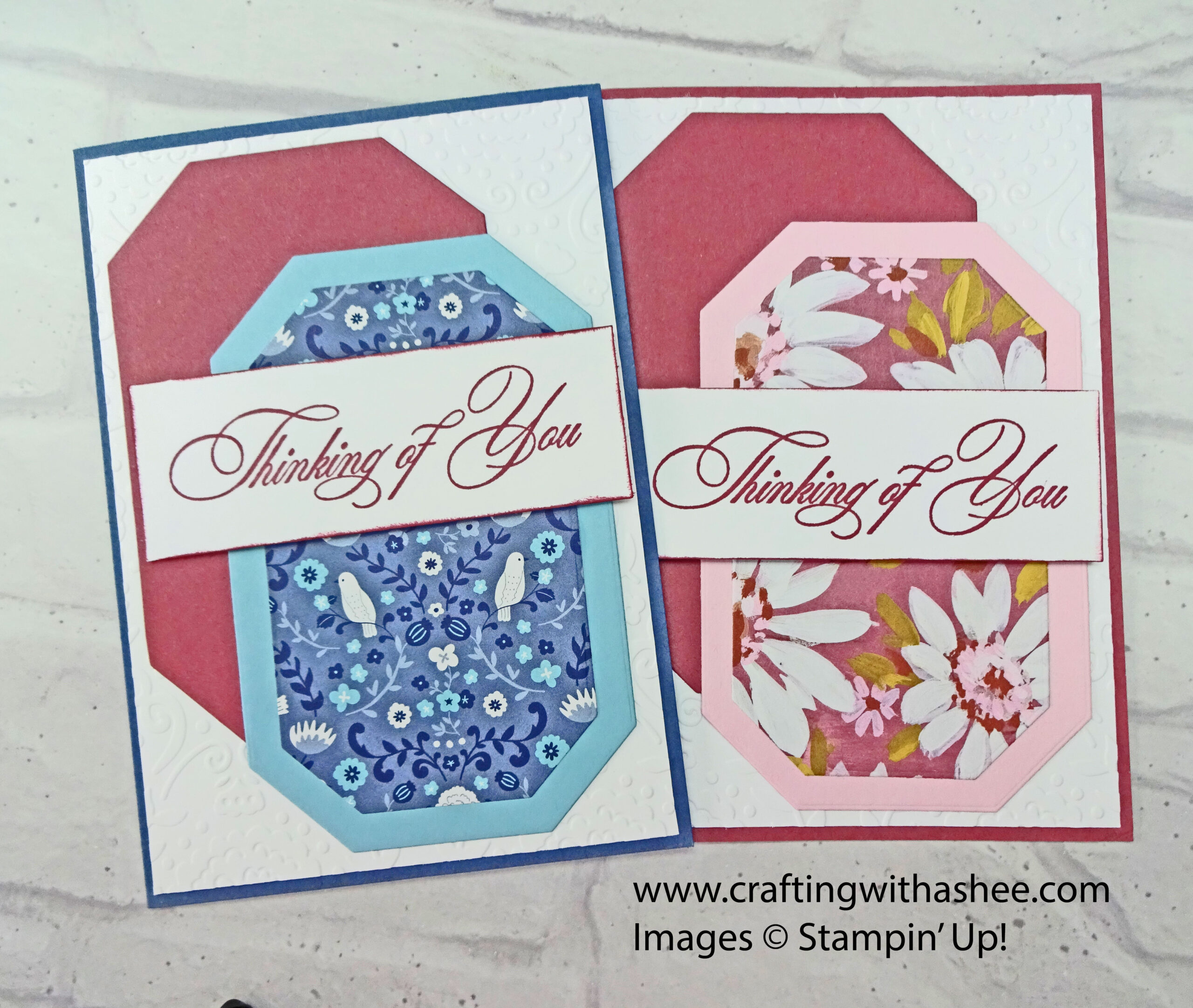 Thinking of You - Simple Design Card - Countryside Corners – Crafting ...