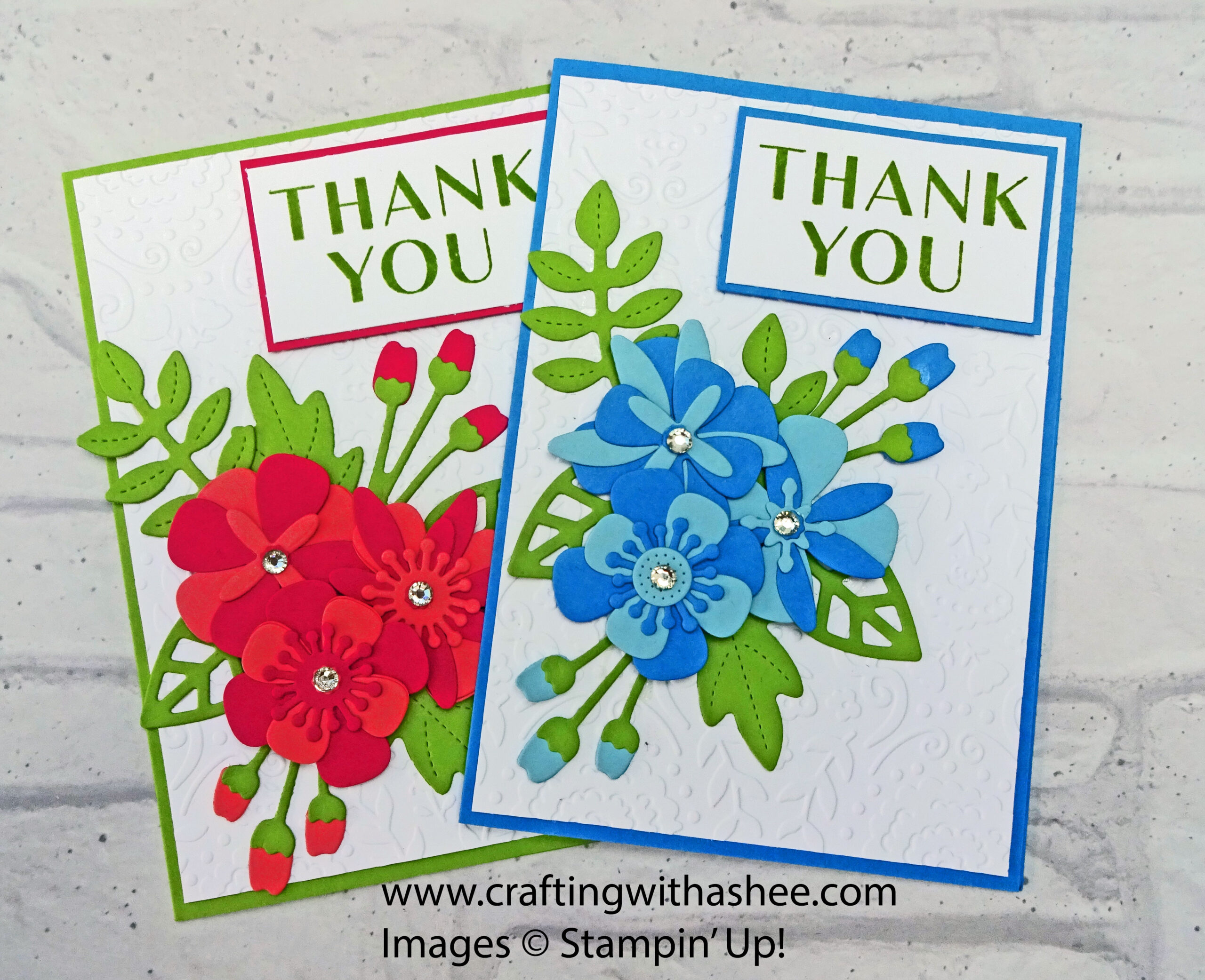 Make a Floral Thank You Card - Paper Florist – Crafting with Ashee ...