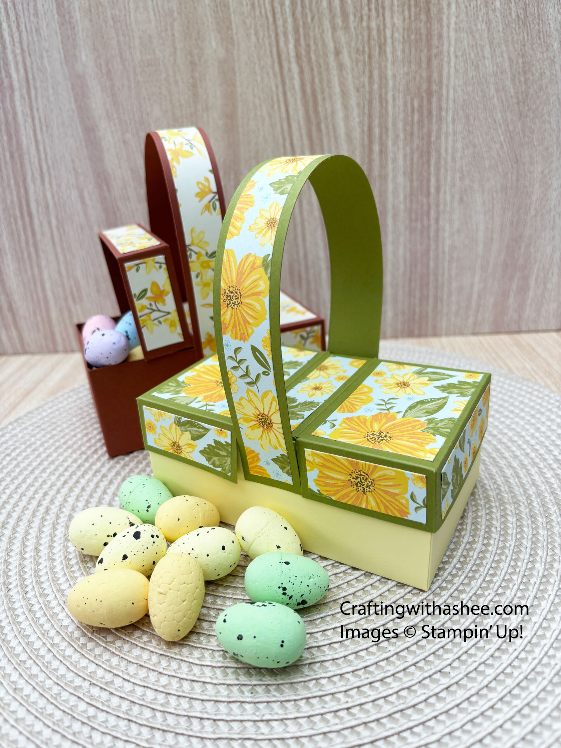 Floral Delight - How to Make this Floral Easter Basket – Crafting with ...
