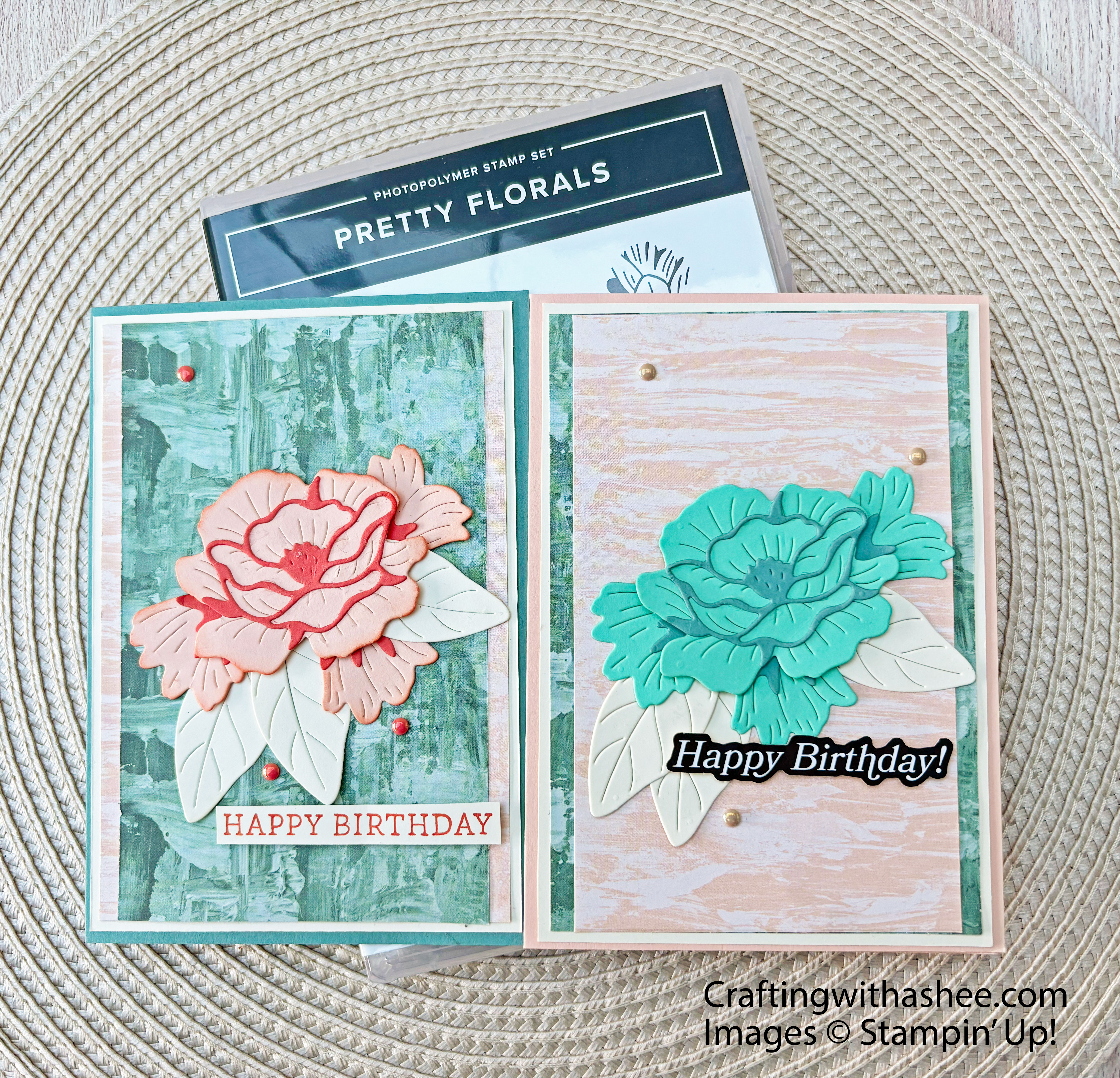 Layered Florals for Beautiful Birthday Cards – Crafting with Ashee ...